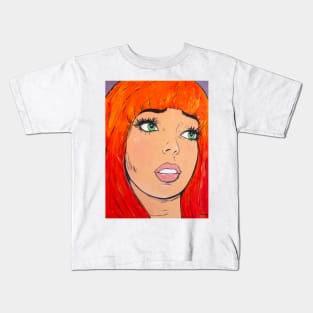 Redhair Girl Kids T-Shirt